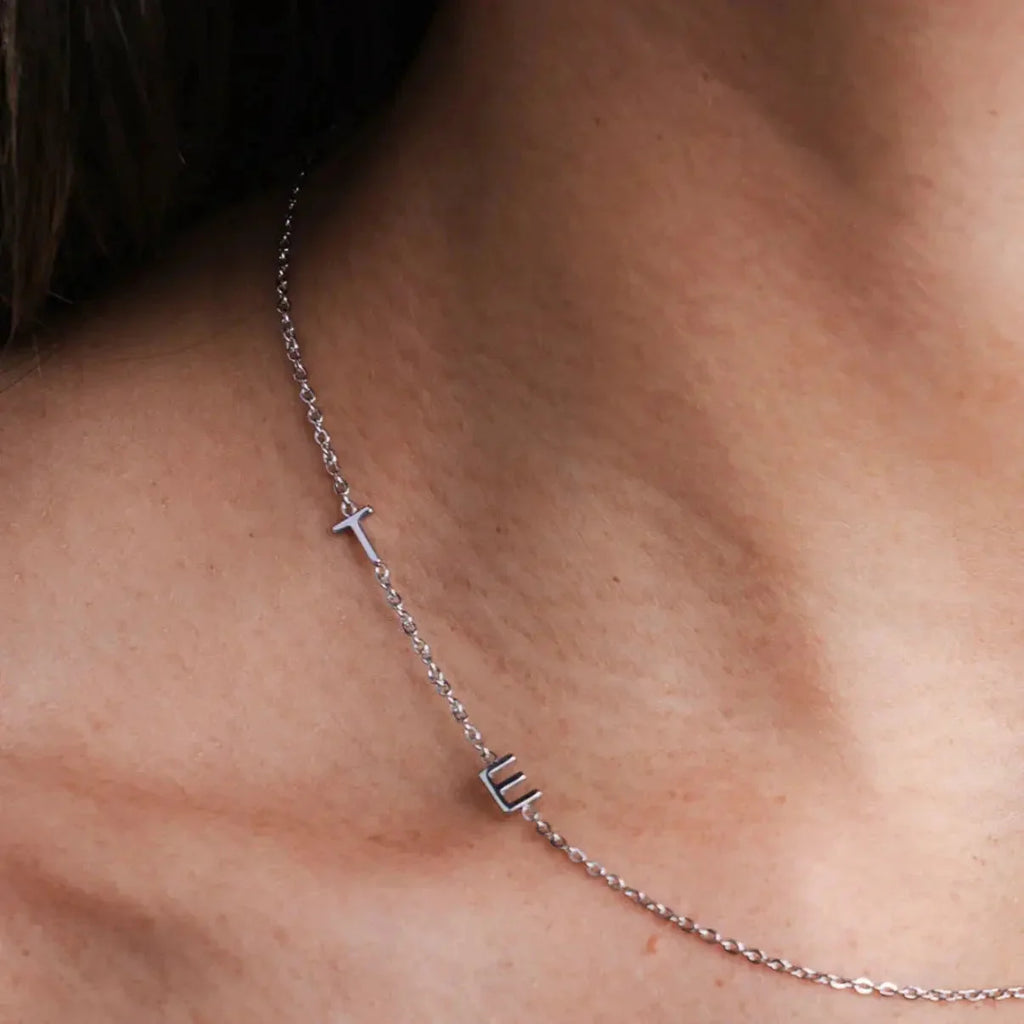 Collier Personnalisé avec Initiale Latérale — photo 4